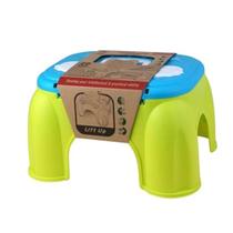 Brinquedo Banco de Atividades 3 em 1 Cubic com 20 Peças com Adesivos para Crianças com 3+ Anos Multikids - BR1787