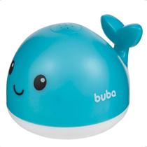 Brinquedo Banho Banheira Baleia Peixe Azul Esguicha Água Chafariz Luz Atoxico Infantil Bebê Buba