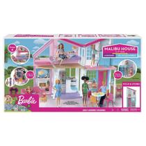 Brinquedo Barbie Casa Malibu Com Acessorios Mattel Fxg57