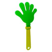 Brinquedo Bate Palma de Plástico Amarelo e Verde