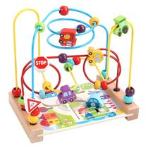 Brinquedo Bead Maze AISHUN de madeira para crianças, meninos e meninas Brinquedo Bead Maze AISHUN de madeira para crianças, meninos e meninas