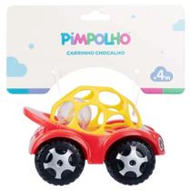 Brinquedo Bebê Chocalho Carrinho Vermelho Pimpolho