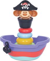 Brinquedo Bebê Educativo, Baby Pirata, Solapa, Merco Toys