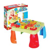 Brinquedo Bebe Educativo Mesa Maral Com Som E Atividades