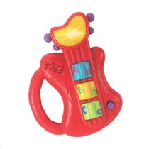 Brinquedo bebê guitarra Musical Com Luz E Som Interativo