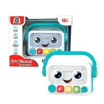 Brinquedo Bebê Musical Gravador De Voz Baby Com Músicas Som