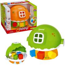 Brinquedo Bebê Pedagogico Encaixar Cogumelo Didatico Usual