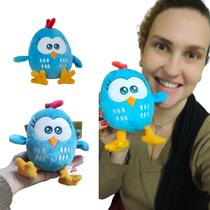 Brinquedo Bebê Pelucia Galinha Pintadinha Mini Presente Criança + 6 meses Menino Menina Boneco Popó