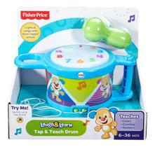 Brinquedo Bebe Tambor Aprender E Brincar Fisher Price Dtm56