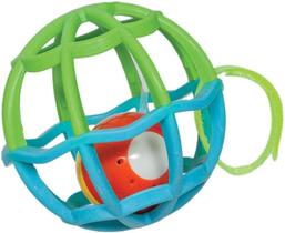 Brinquedo Bebês Baby Ball Luz e Som Azul e Verde Buba