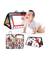 Brinquedo Bebês Espelho De Piso Alto Contraste Tummy Time Brinquedo Bebês Espelho De Piso Alto Contraste Tummy Time