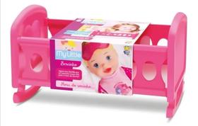 Brinquedo Berço Infantil My Little Collection Bercinho 8091 Divertoys