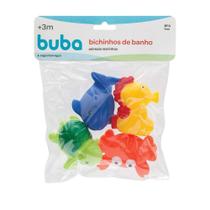 Brinquedo Bichinhos Marinhos Para Banho Buba 11780