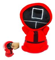 Brinquedo Bicho De Pelúcia Round Squad Com Som