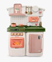 Brinquedo Big Kitchen Cozinha Completa Retrô