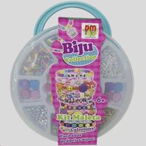 Brinquedo Biju Collection Kit Maleta as meninas vai gosta se fazer pulseirinhas.