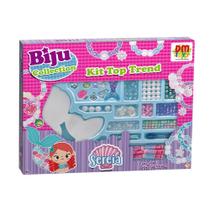 Brinquedo Bijuterias Collection Kit Sereia Top Trend Miçanga - DMTOYS