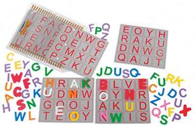 Brinquedo Bingo De Letras E.V.A - 98 Peças