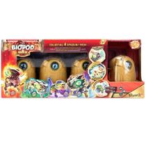Brinquedo Biopod Goe Pack Com 4 Dinossauros Fun F0095-8