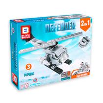 Brinquedo Bloco de Montar Defender BM035 - Polibrinq