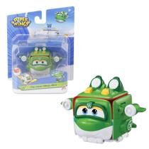 Brinquedo Bloco Transformável Super Wings Flip Mira Verde para Crianças a Partir de 3 Anos Multikids - BR1898