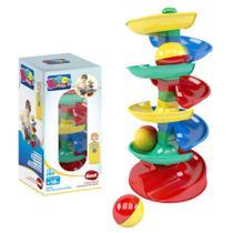 Brinquedo Blocolândia Rola Bola 35cm Educativo 18PÇ 2505 - Dismat Brinquedo Blocolândia Rola Bola 35cm Educativo 18PÇ 2505 - Dismat