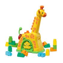 Brinquedo Blocos de Atividades Girafa Amarela - Cardoso