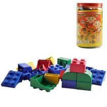Brinquedo Blocos de Montar 80 Peças Blocks Simples - 8909