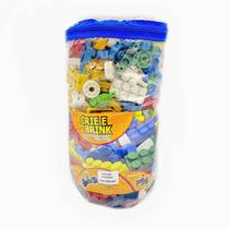 Brinquedo Blocos de Montar CRIE E BRINK - Bolsa 308 PECAS