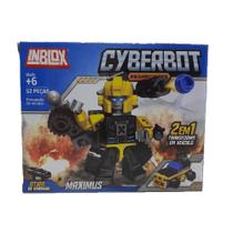 Brinquedo Blocos De Montar Inblock Cyberbot Robô Maximus