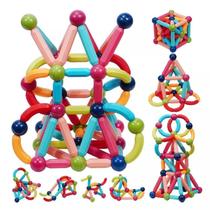 Brinquedo Blocos De Montar Magneticos 36PEÇAS