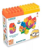Brinquedo Blocos De Montar Os Minions Blocos Fun Lider 2789