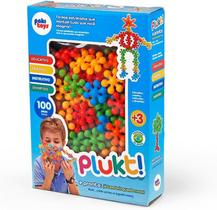 Brinquedo Blocos De Montar Plukt Interativo 100Pcs Paki Toys