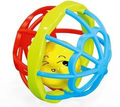 Brinquedo Bola chocalho flexíveis Colorida