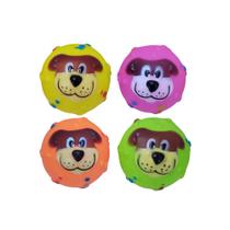 Brinquedo Bola com Rosto Cores Sortidas 8cm - Napi