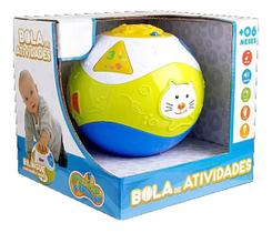 Brinquedo Bola De Atividades Para Bebê Zoop Toys Original