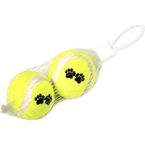Brinquedo Bola de Tênis com 2 Peças - 70755 - CHALESCO Brinquedo Bola de Tênis com 2 Peças - 70755 - CHALESCO