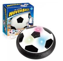 Brinquedo Bola Futebol Média Eletric Air Hoverball Flutuante Luz e Movimento Deslizante 15cm