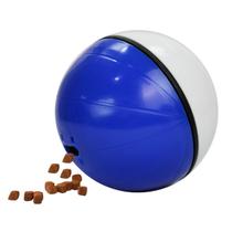 Brinquedo Bola Interativa Pet Cães Esconde Petisco Azul