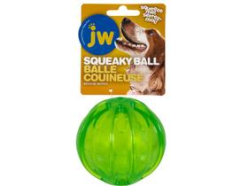 Brinquedo Bola JW Squeak-EE Ball Com Apito Para Cães Médio - Verde