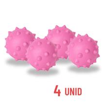 Brinquedo Bola Macica Cravo 65mm Atacado Kit com 4 Unidades