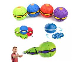 Brinquedo Bola Maluca Mágica Não Fura Vira Disco Voador Luz