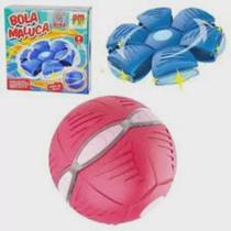 Brinquedo bola maluca rosa dm toys