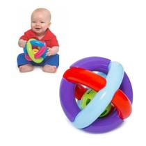 Brinquedo Bola Maluquinha Infantil Para Bebê Com Chocalho Macia e Leve Não Machucar o Seu Bebê
