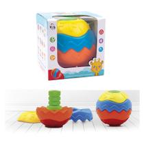 Brinquedo Bola Monta e Desmonta Educativa para Bebê - Pica Pau Brinquedo Bola Monta e Desmonta Educativa para Bebê - Pica Pau