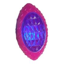 Brinquedo Bola Mordedor Led Para Pet Rosa A3E Imports