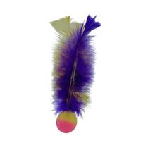 Brinquedo Bola Ping Pula Gato com Penas Sortido para gato Brinquedo Bola Ping Pula Gato com Penas Sortido para gato