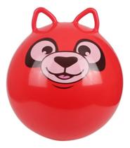 Brinquedo Bola Pula Pula Inflável Com Alça id2- Cor Vermelho