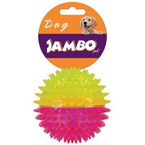 Brinquedo Bola Resistente TPR Cães Média - Jambo Pet