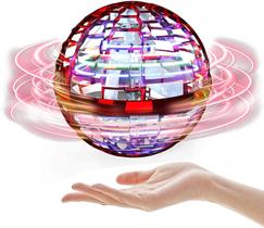 Brinquedo Bola Spinner Voador Led Drone Brinquedo Divertido e Colorido Drone Radical